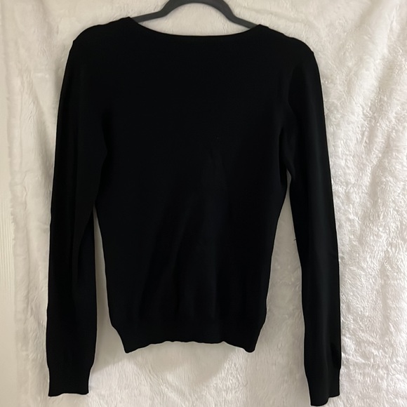 Bebe Women’s Soft V-Neck Sweater - Picture 2 of 4